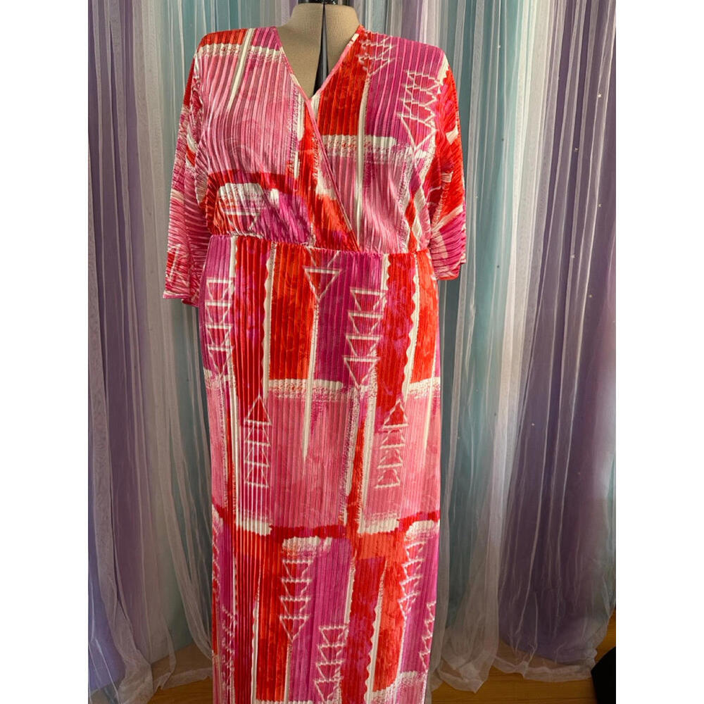 Pink Geo Dress
